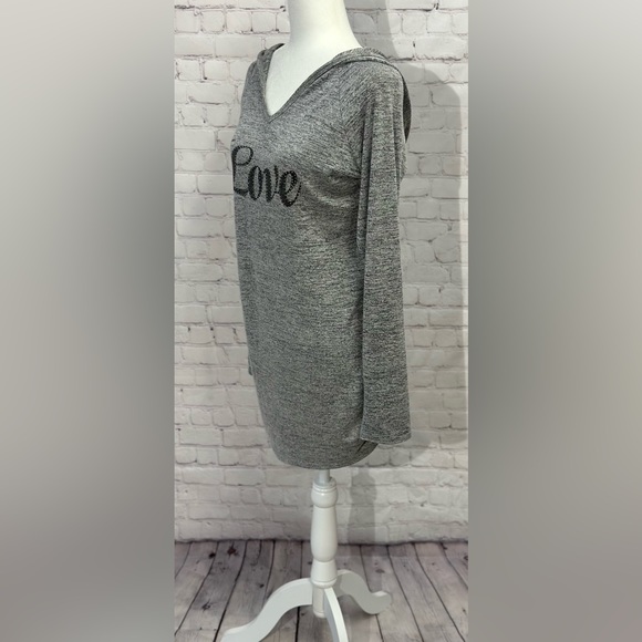 Love Delirious Maternity Long Sleeves Lightweight Hoodie Size L - Picture 2 of 9